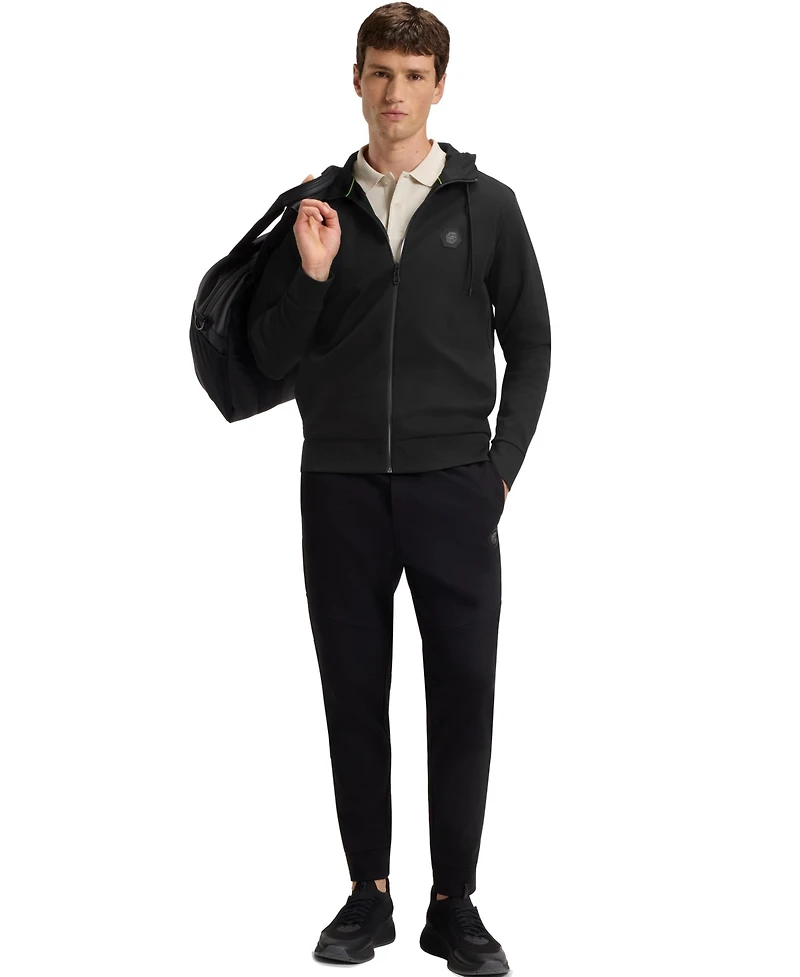 Boss by Hugo Men's Cotton-Blend Relaxed-Fit Hoodie