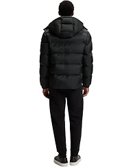 Boss by Hugo Men's Water-Repellent Jacquard Jacket