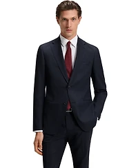 Boss by Hugo Men's 2-Piece Wool Blend Slim-Fit Suit