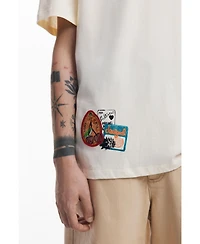 Desigual Men's Short-sleeve T-shirt with embroidery