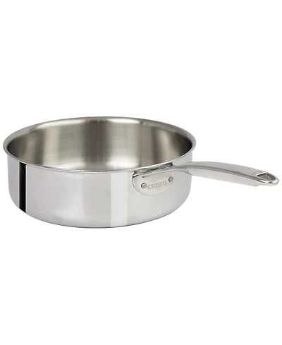 Cristel Castel Pro Ultraply Stainless Steel 5.5-Quart Saute Pan
