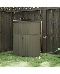 69" H X 52" W 28" D Storage Cabinet