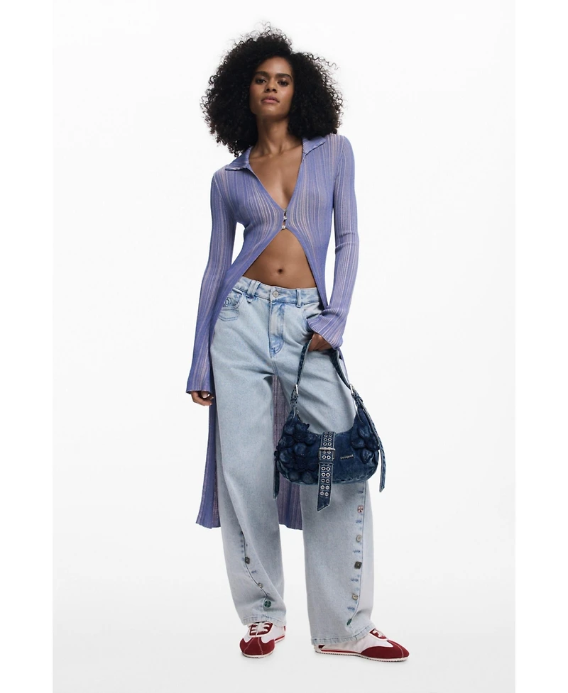 Desigual Women's Blue Denim Bag