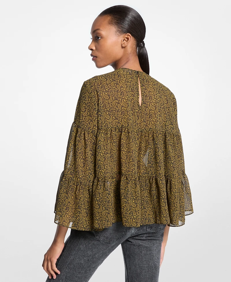 Tiered Ls Blouse