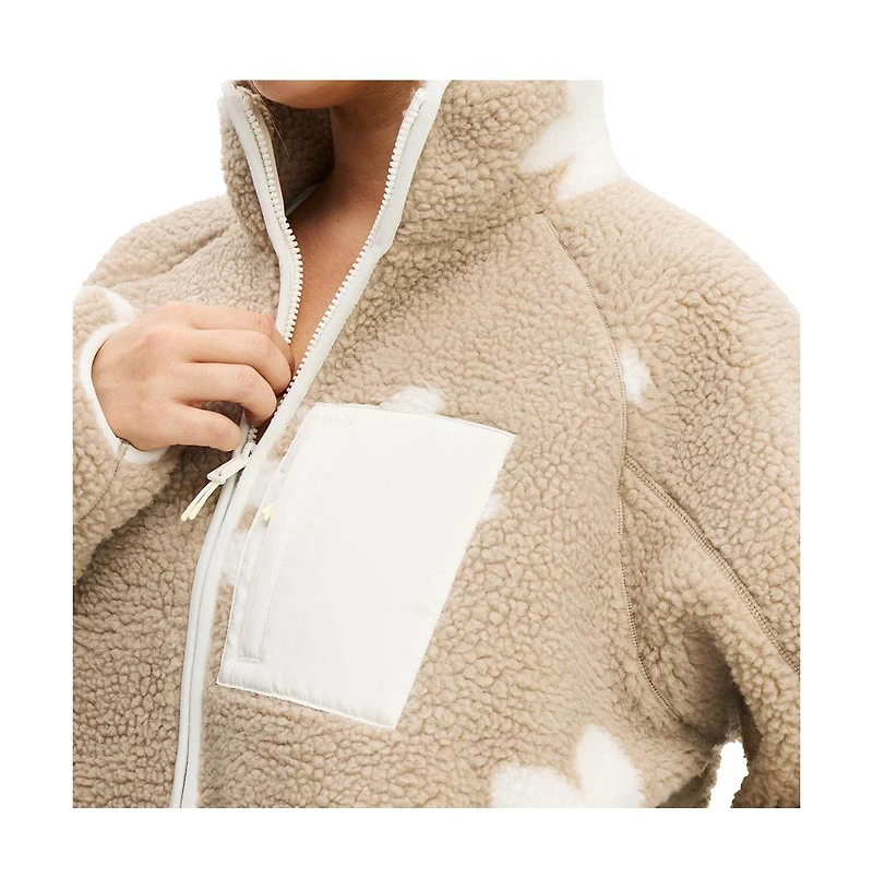 Cotton On Women's Active Trail Sherpa Zip Through