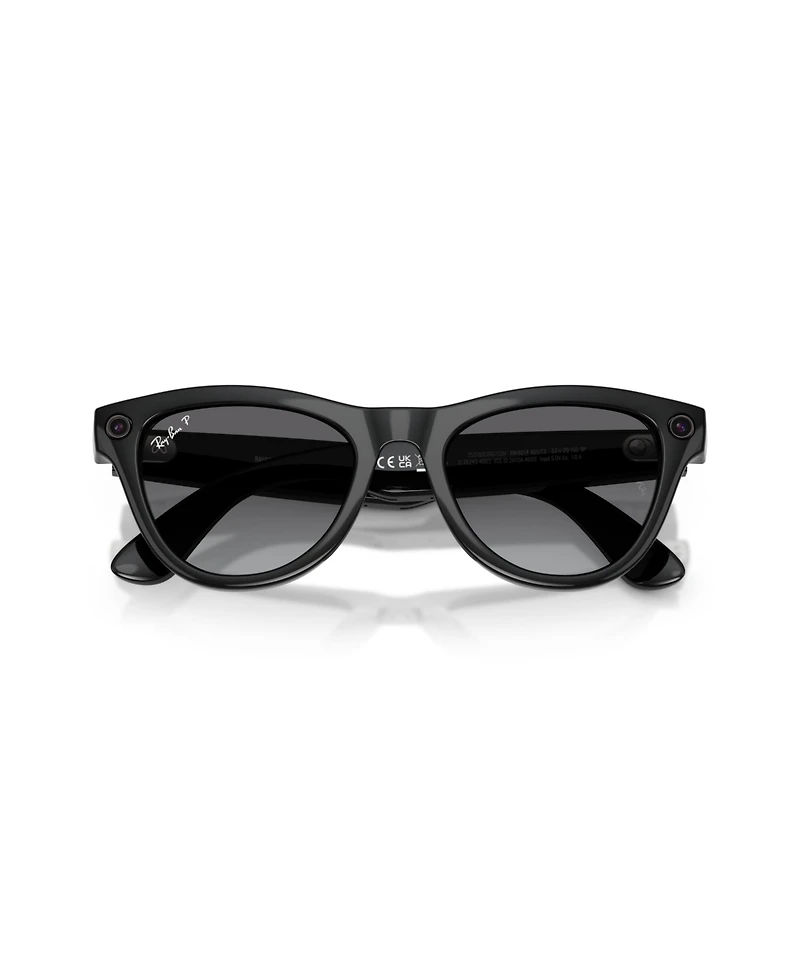 Ray-Ban Unisex Ai Meta Gen2 Polarized Skyler Sunglasses, RW4014