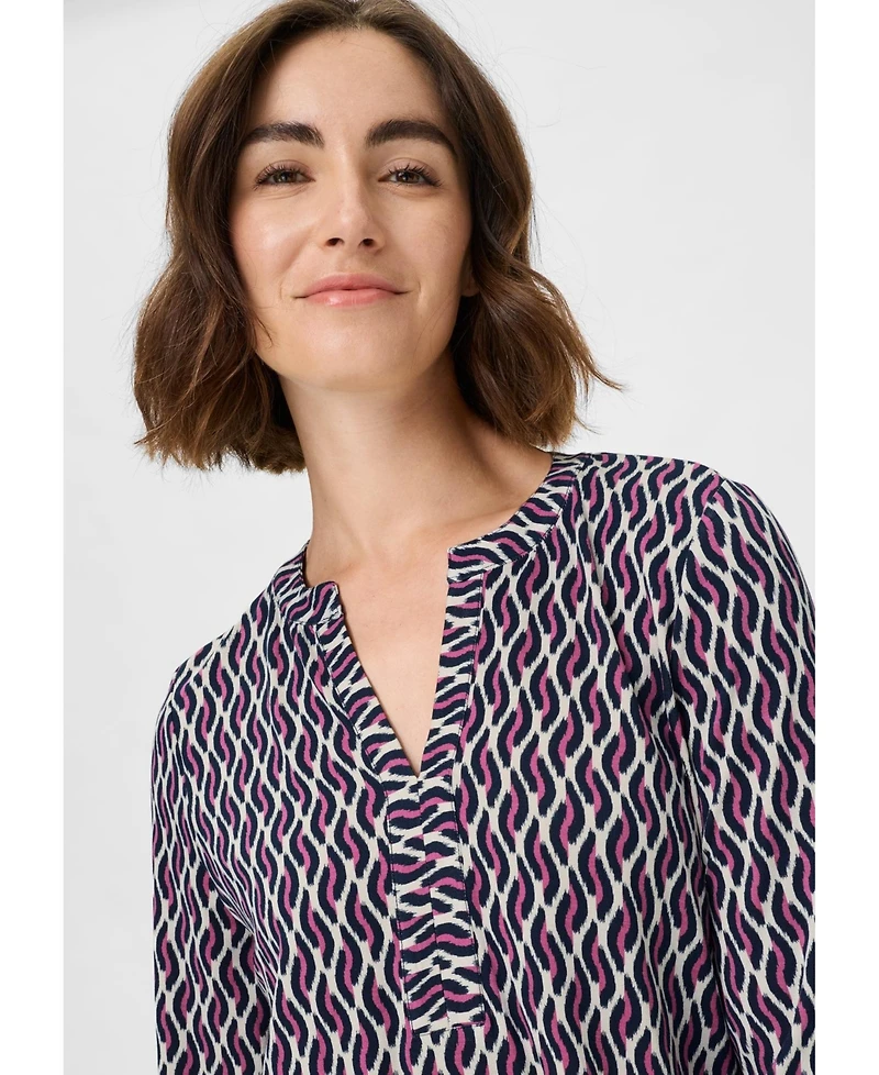 Olsen Women's Printed Tunic T-Shirt