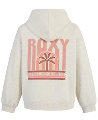 Roxy Girls 7-16 Paradise Oversized Zip Hoodie