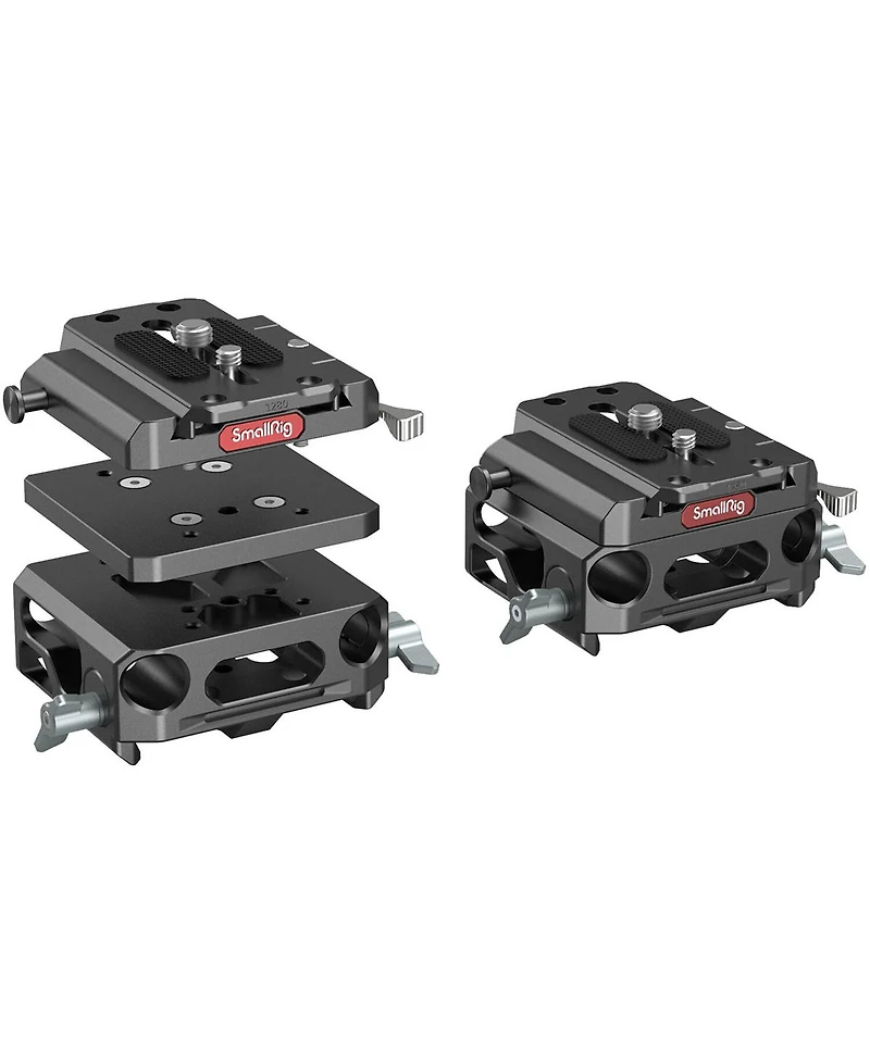 SmallRig 3067 Lightweight Baseplate with Dual 15mm Rod Clamp, Magnesium Alloy version