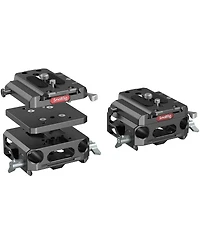 SmallRig 3067 Lightweight Baseplate with Dual 15mm Rod Clamp, Magnesium Alloy version
