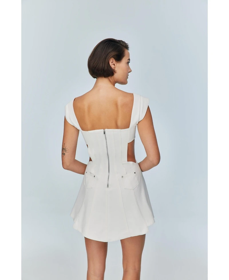 Jendue Women's Ron Cut Out Dress