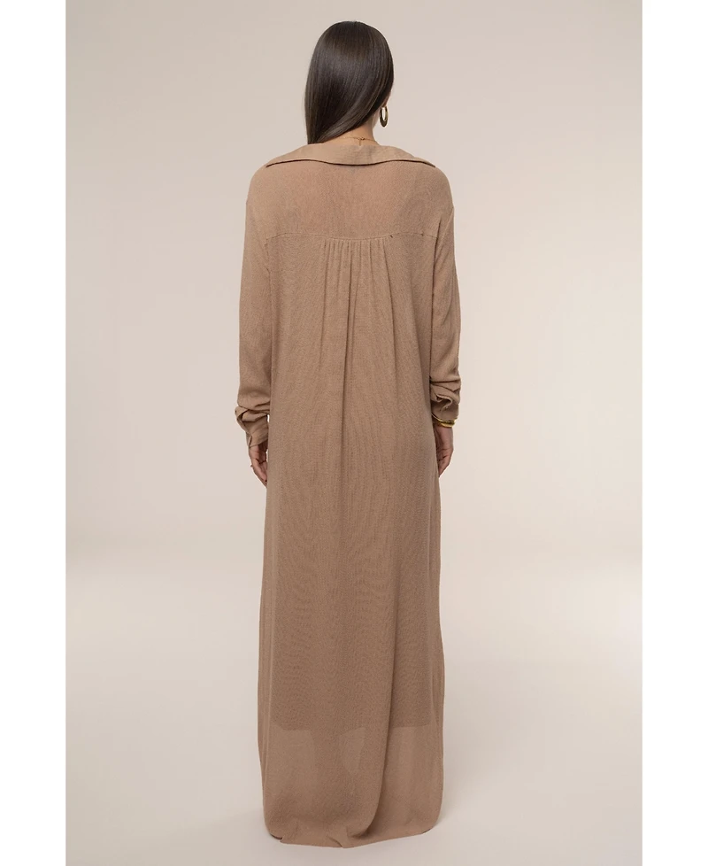 Jluxlabel Women's Savanna Cowl Maxi Dress