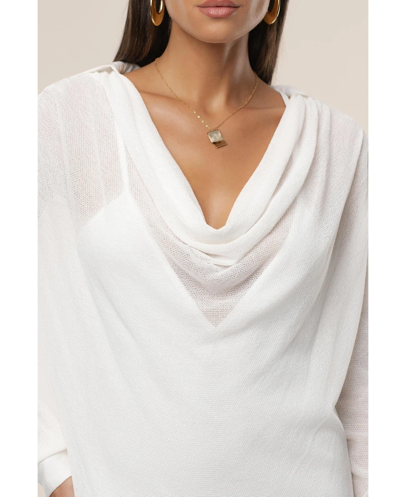 Jluxlabel Women's Savanna Cowl Maxi Dress