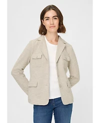 Olsen Women's Sparkly Tweed Blazer