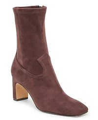 Dolce Vita Women's Roan Square-Toe Pull-On Stretch Dress Booties