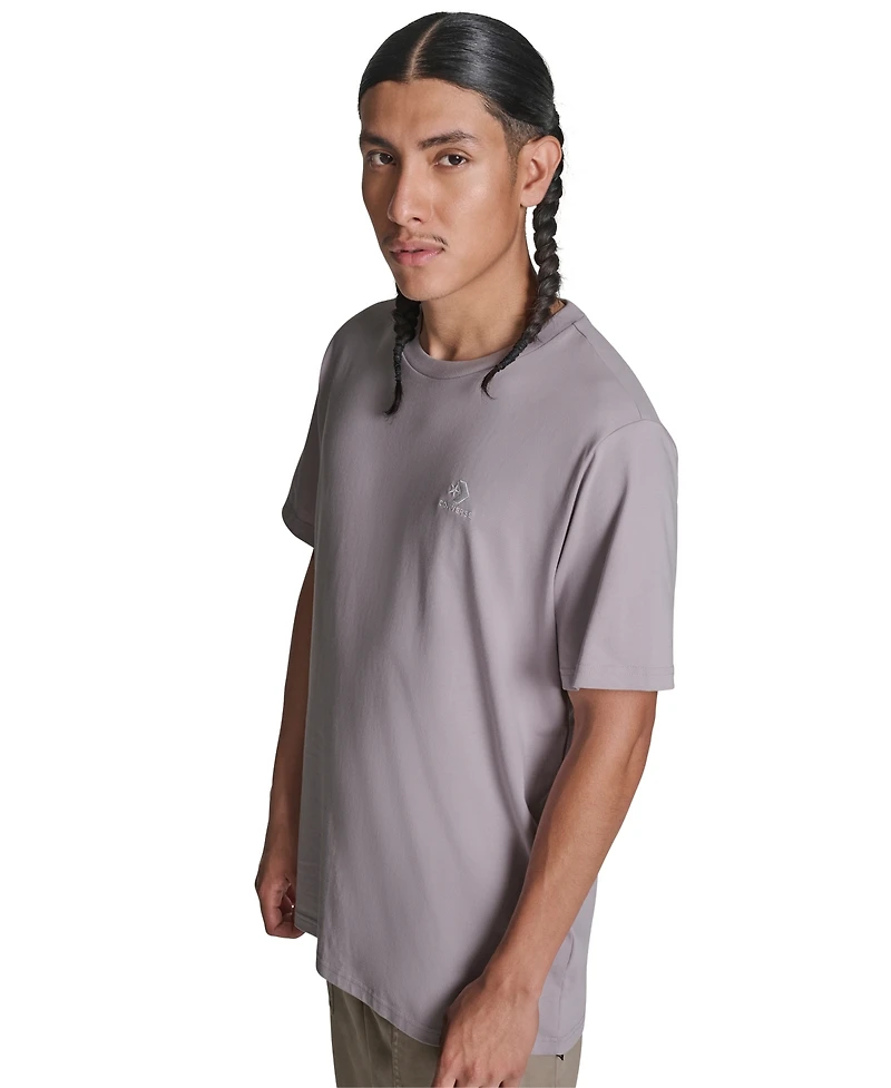 Converse Men's Standard Fit Left Chest Logo T-Shirt