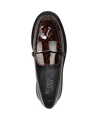 Franco Sarto Women's Senna Round Toe Lug Sole Loafers