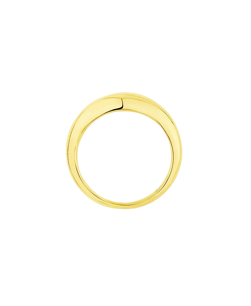 And Now This Two Tone Wave Ring