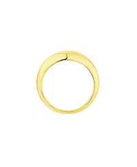 And Now This Two Tone Wave Ring