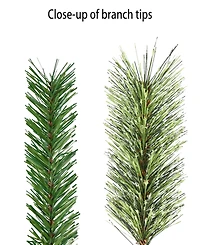 Puleo Pre-Lit Adorned Artificial Tree 3ft