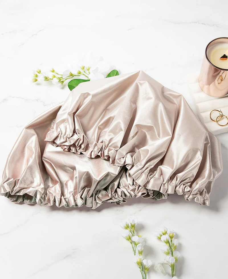 Night 2-pack Satin Shower Cap
