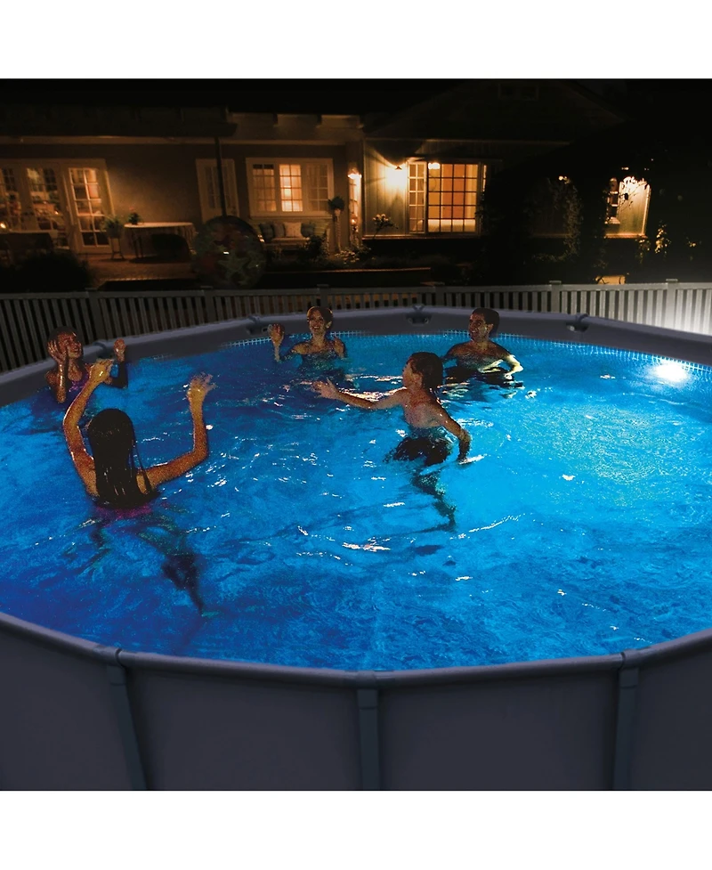 Intex Underwater Multi Color Led Magnetic Above Ground Swimming Pool Wall Light