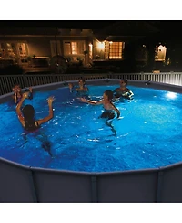 Intex Underwater Multi Color Led Magnetic Above Ground Swimming Pool Wall Light