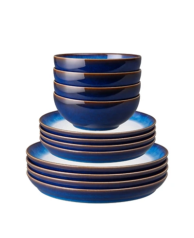 Blue Haze 12 Pc. Dinnerware Set, Service for 4