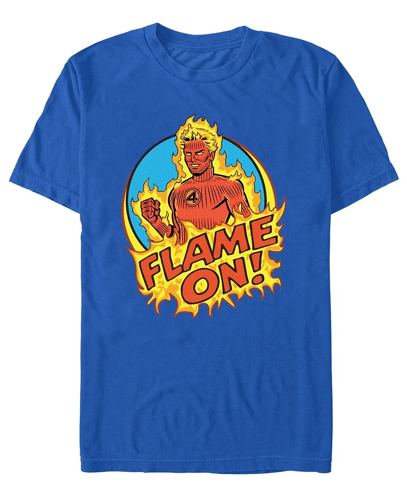 Fifth Sun Men's Fantastic 4 First Steps Crewneck T-Shirt