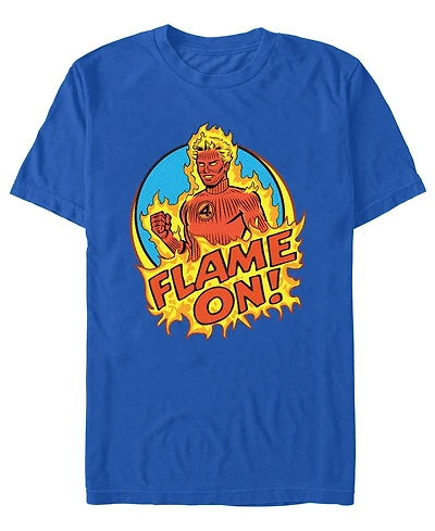 Fifth Sun Men's Fantastic 4 First Steps Crewneck T-Shirt