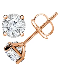 TruMiracle Diamond Stud Earrings (1-1/4 ct. t.w.) 14k White, Yellow or Rose Gold