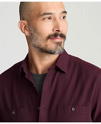 UNTUCKit Men's Slim Fit Hemsworth Flannel Button Up Shirt