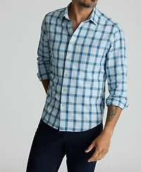 UNTUCKit Men's Slim Fit Wrinkle-Free Kaiser Button Up Shirt