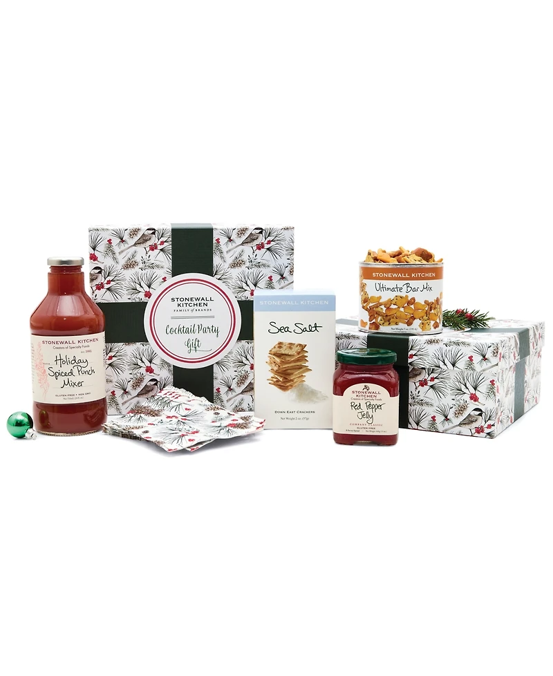 Stonewall Kitchen Holiday Cocktail Party Gift Set, 5 Piece