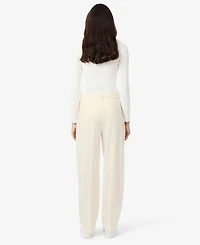 Lacoste Usa Women's Oversized Wide Leg Trousers
