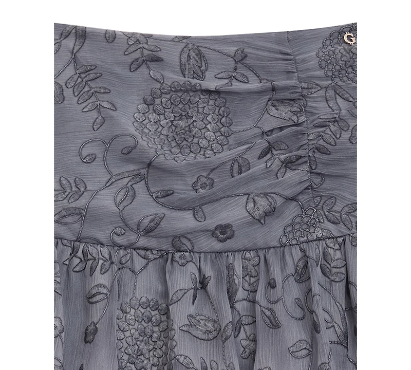 Guess Girls 7-16 Floral Embroidered Skirt