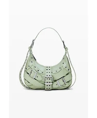 Desigual Women's Medium faux leather bag with buckles