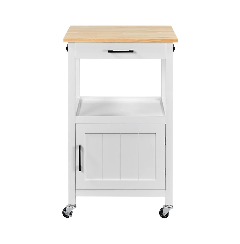 Yaheetech 35" H Kitchen Island Cart Storage Rolling Kitchen Cart