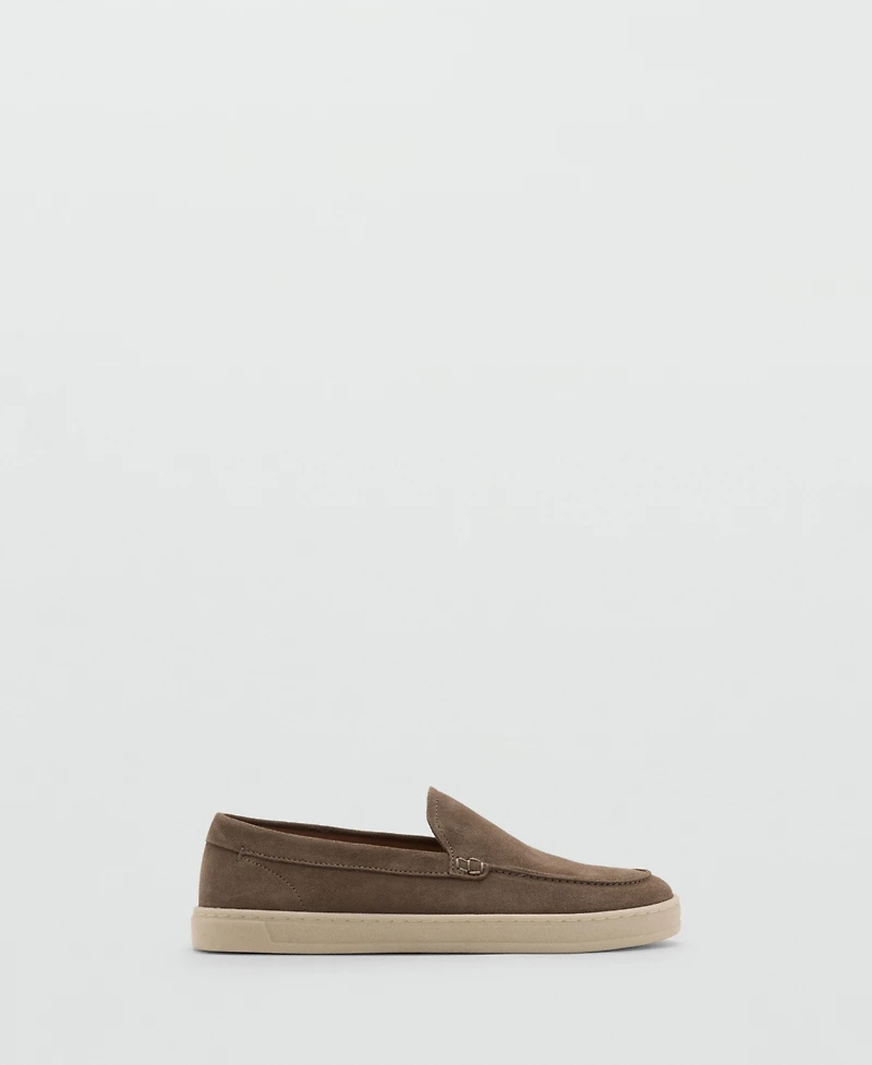 Mango Men's Split Leather Shoes