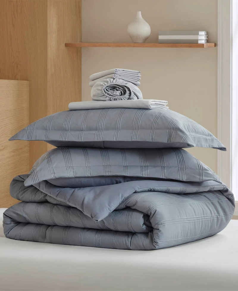 510 Design Logan Woven Striped 7-Pc. Comforter Set