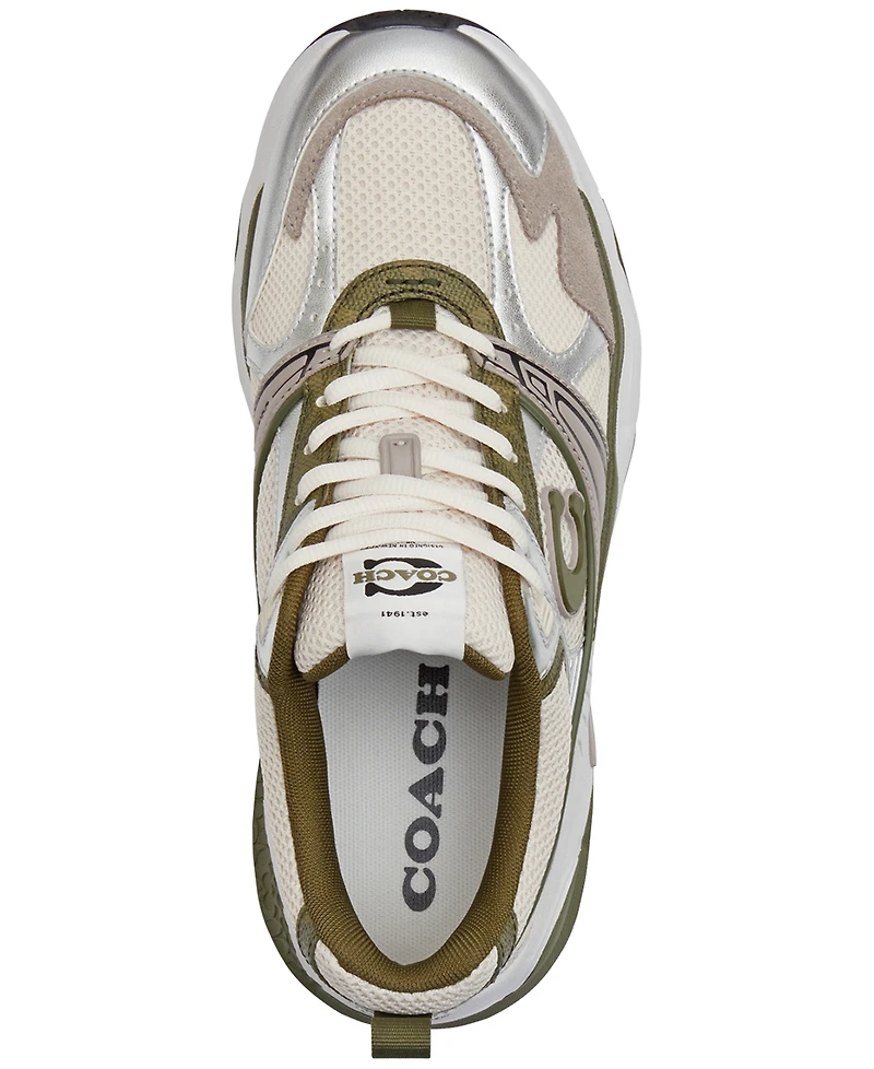 Coach Women's Mesh Lace-Up Sneakers