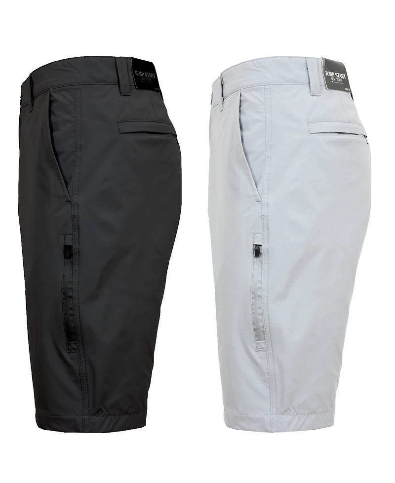 Galaxy By Harvic Men's 2-Pack Slim Fit Cargo Shorts