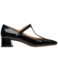 Coach Women's Angelina T-Strap Mary Janes Round Toe Pumps