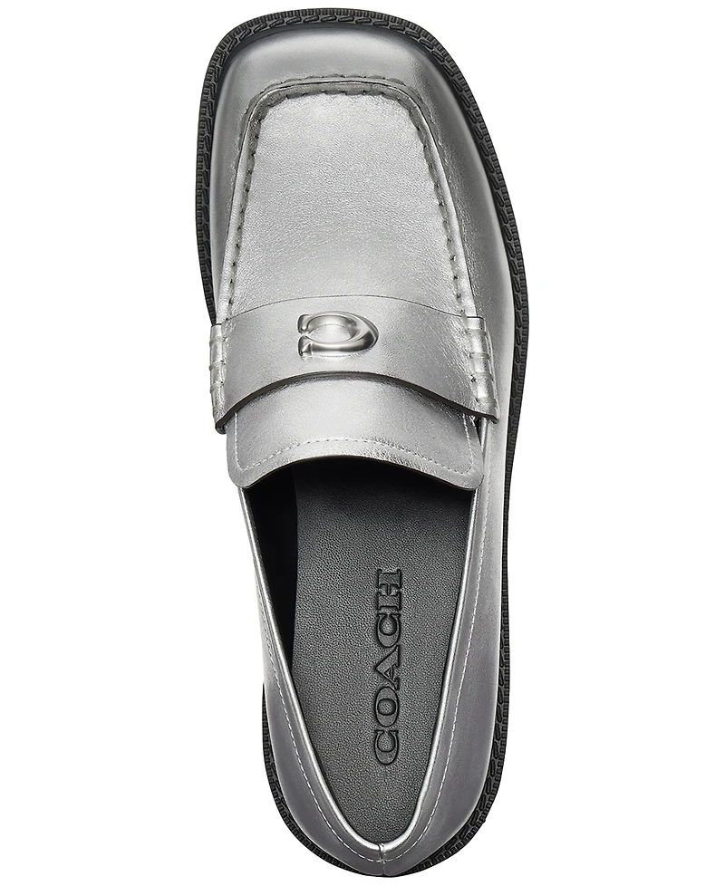 Coach Women's Glazed Penny Loafers