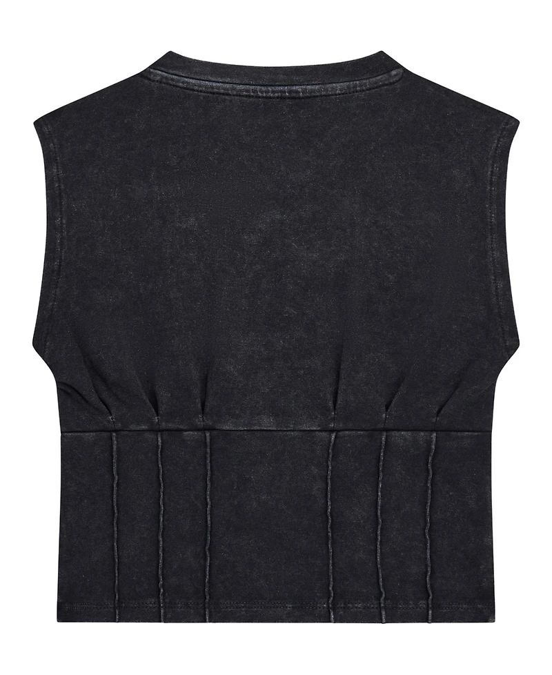 Guess Big Girls Crewneck Corset Tank Top