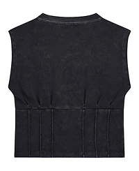 Guess Big Girls Crewneck Corset Tank Top