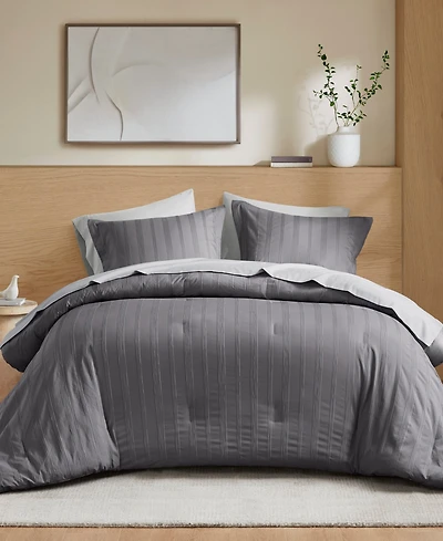 510 Design Logan Woven Striped 7-Pc. Comforter Set, California King