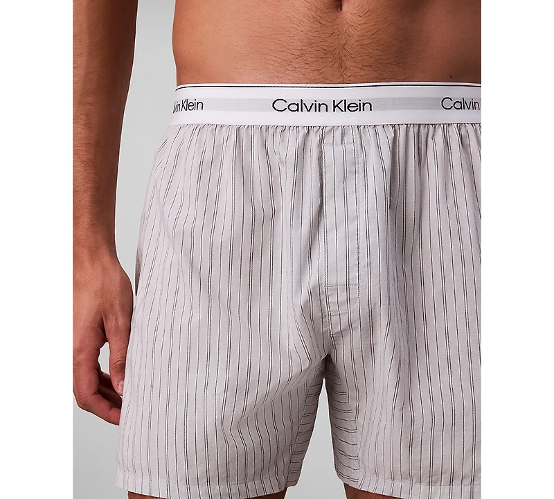 Calvin Klein Men's Striped Boxer