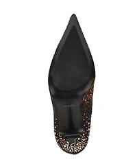 Guess Women's Gomoray Embellished Stiletto Booties