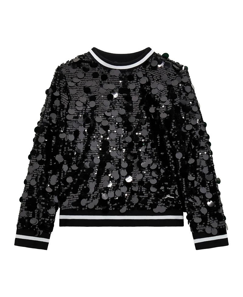 Guess Girls 7-16 All Over Sequin Top